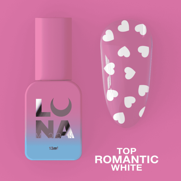 LUNAmoon Top Romantic White