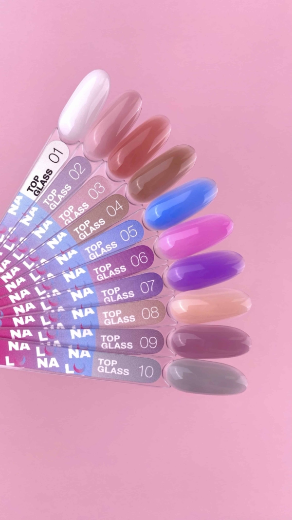 LUNAmoon Top for gel polish Top Glass #02, 13ml - - 1 -