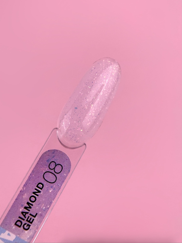 LUNAmoon Diamond Gel #08 Extension Gel, 15ml - - 1 -