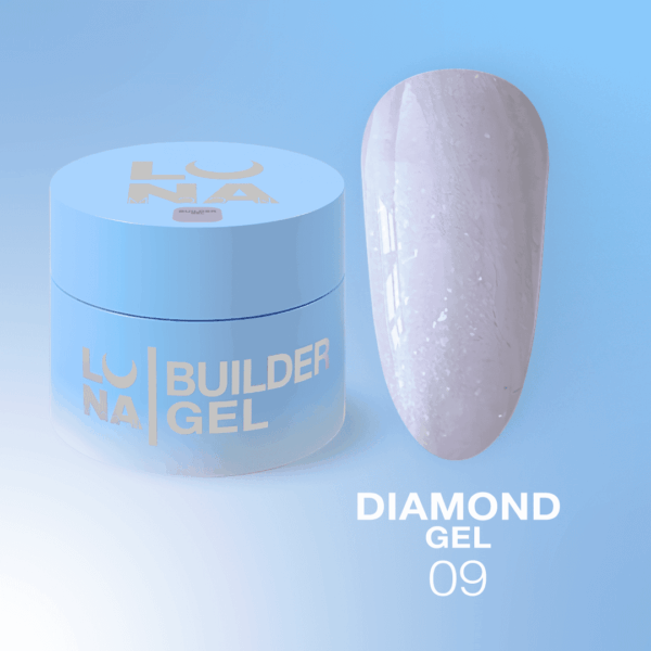LUNAmoon Diamond Gel #09