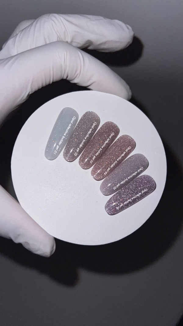 NAILSOFTHEDAY Opal Reflective Builder Gel #01