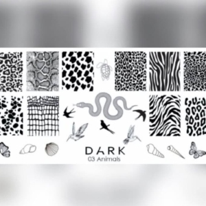 DARK Professional Stamping Plate 03