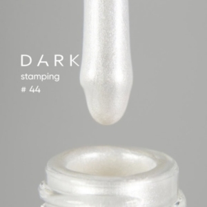 DARK Stamping Polish #44 White Pearl