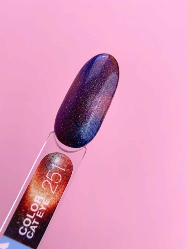 LUNAmoon Color Cat Eye Gel Polish #251, 13ml - - 1 -