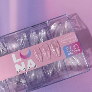 LUNAmoon Gel Tips Almond Medium