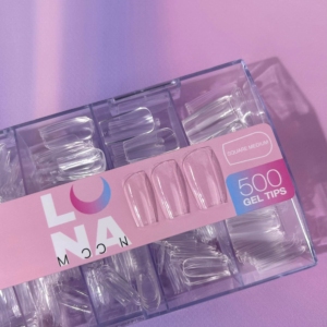 LUNAmoon Gel Tips Square Medium