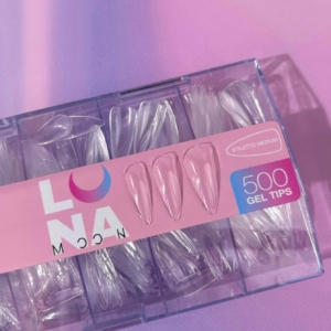 LUNAmoon Gel Tips Stiletto Medium