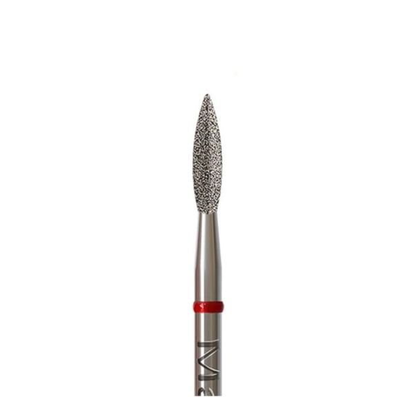 MAGIC BITS Nail Drill Bit Red Flame 2.3mm
