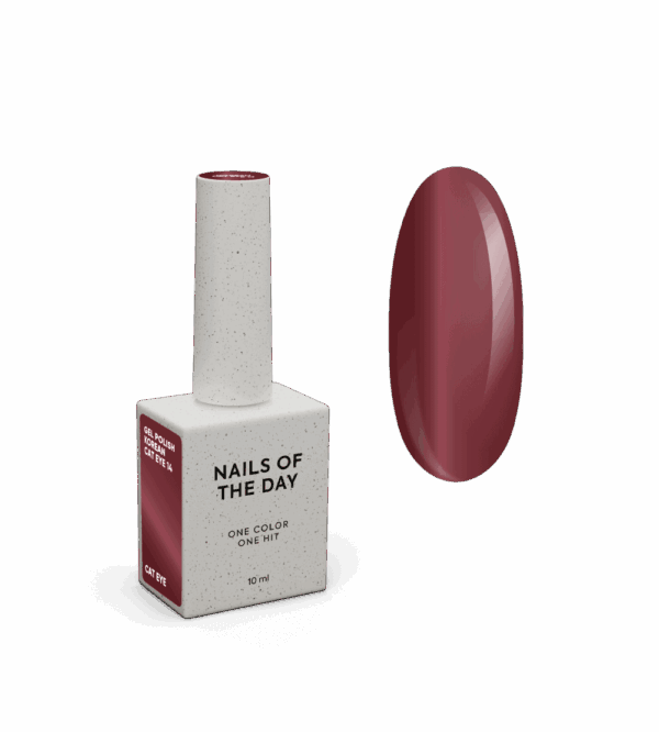 Gel polish Korean cat eye #14