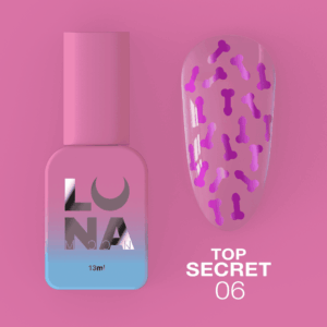 LUNAmoon Top for gel polish Top Secret #06