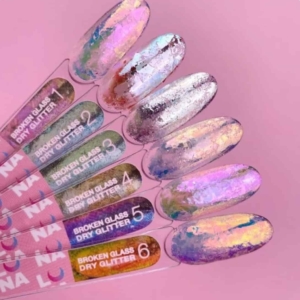 LUNAmoon Broken Glass Dry Glitter Set