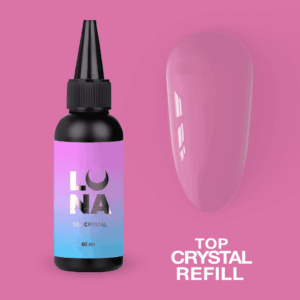 LUNAmoon Top for gel polish without a sticky layer Top Crystal Refill