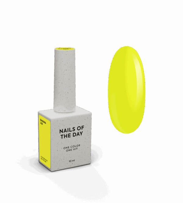 NAILSOFTHEDAY Gel polish Banana 228
