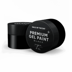 NAILSOFTHEDAY Premium gel paint Black wipe