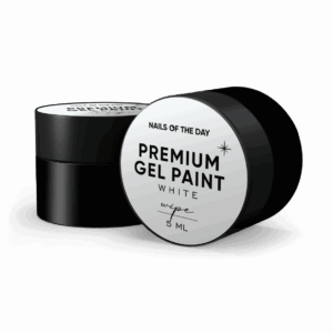 NAILSOFTHEDAY Premium gel paint White wipe
