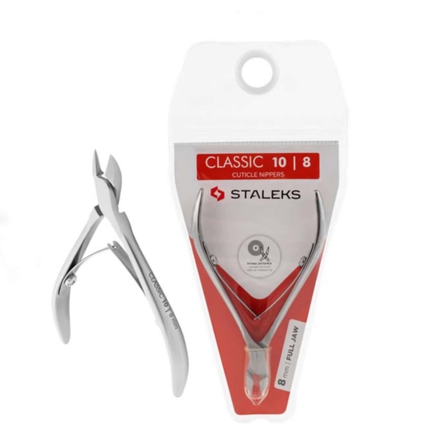 STALEKS PRO Cuticle Nippers Classic 10:8 mm (NC-10-8)