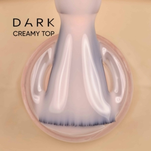 DARK Top for gel polish Creamy Top