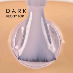 DARK Top for gel polish Peony Top