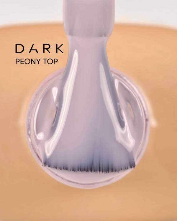 DARK Top for gel polish Peony Top
