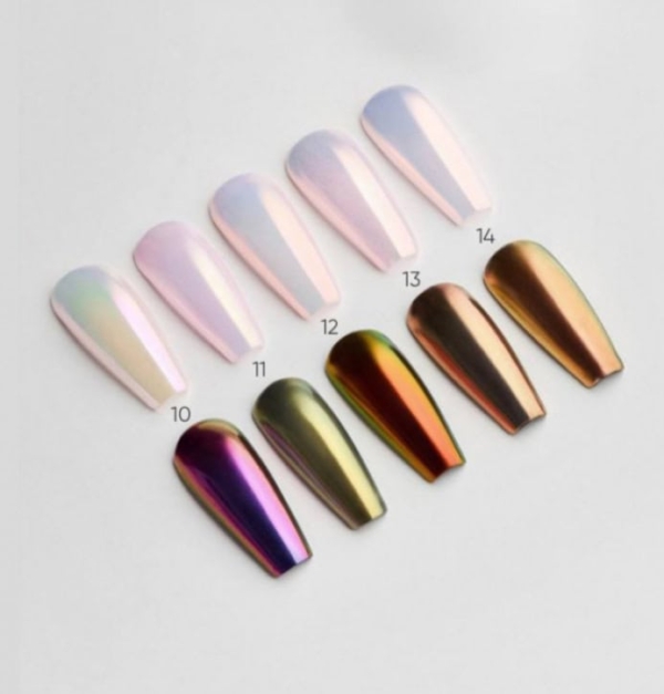 DARK Chrome Rubbing Powders