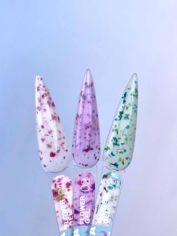 LUNAmoon Flower Gel #01, 02, 03