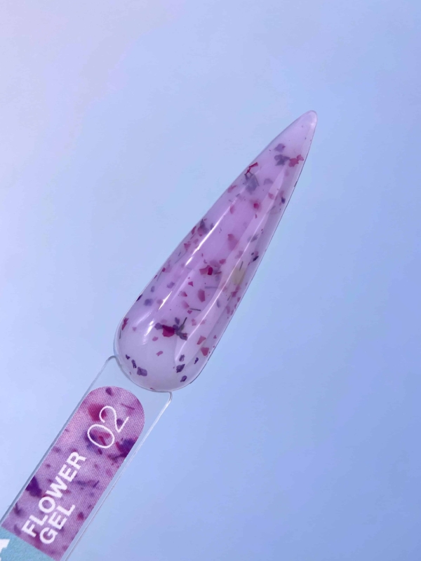 LUNAmoon Flower Gel #02 Extension Gel, 15ml - - 1 -