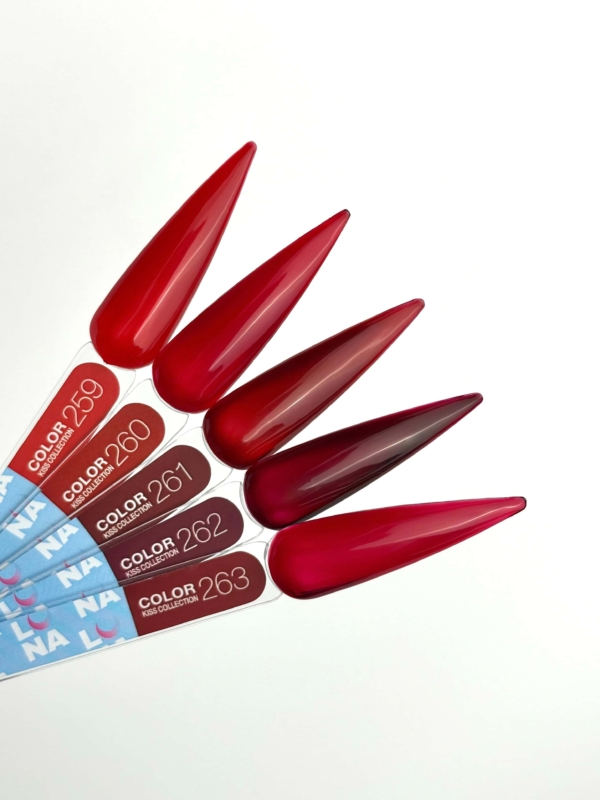 LUNAmoon Gel Polish Color Kiss #259-#263