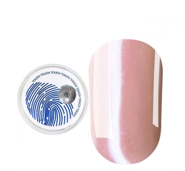 Touch Nail Chrome Aurora Powder #01