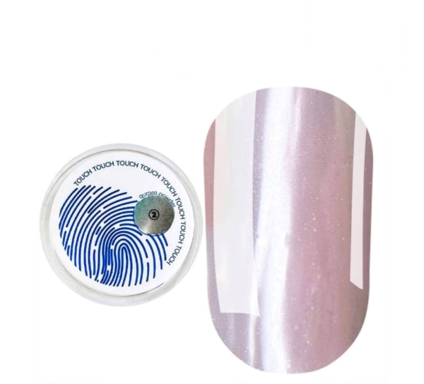 Touch Nail Chrome Aurora Powder #02