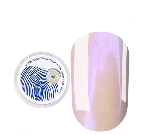 Touch Nail Chrome Aurora Powder #10