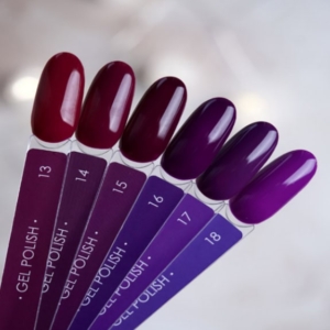 DARK Gel Polish #13,14,15,16,17,18