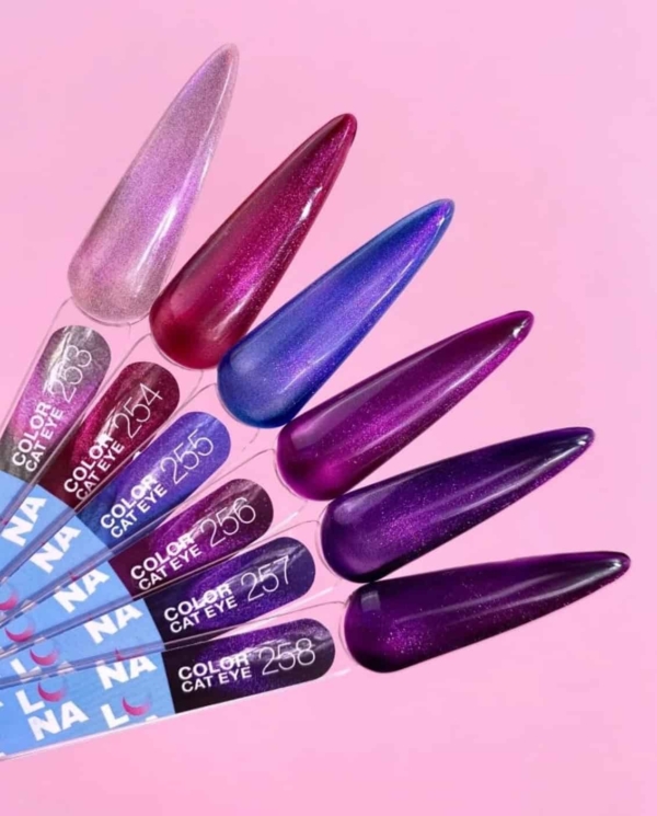 LUNAmoon Color Cat Eye Gel Polish #253, 254, 255, 256, 257, 258