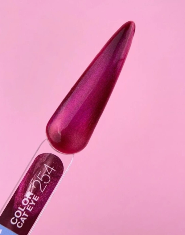 LUNAmoon Color Cat Eye Gel Polish #254, 8ml - - 1 -