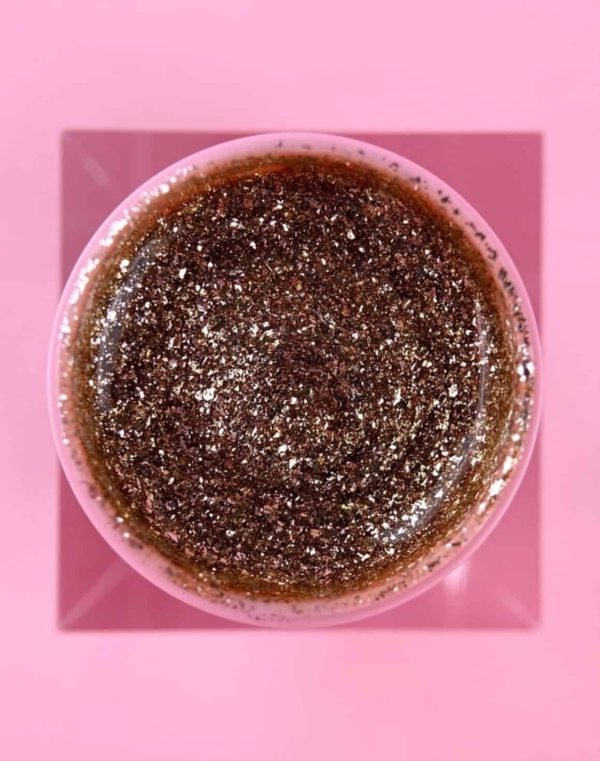 LUNAmoon Glitter for Nails Platinum gel #02, 5ml - - 1 -