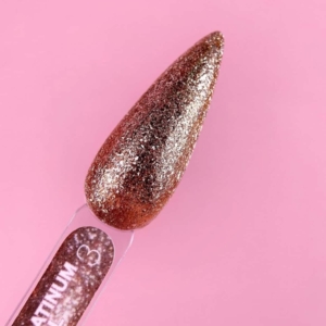 LUNAmoon Glitter for Nails Platinum gel #03