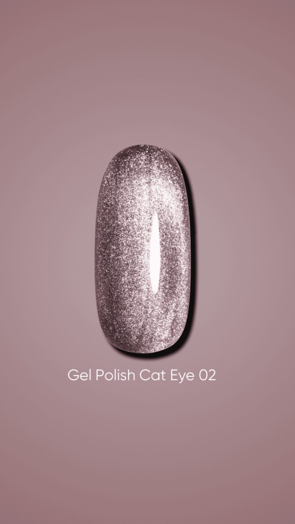 DARK Gel Polish Cat Eye #02
