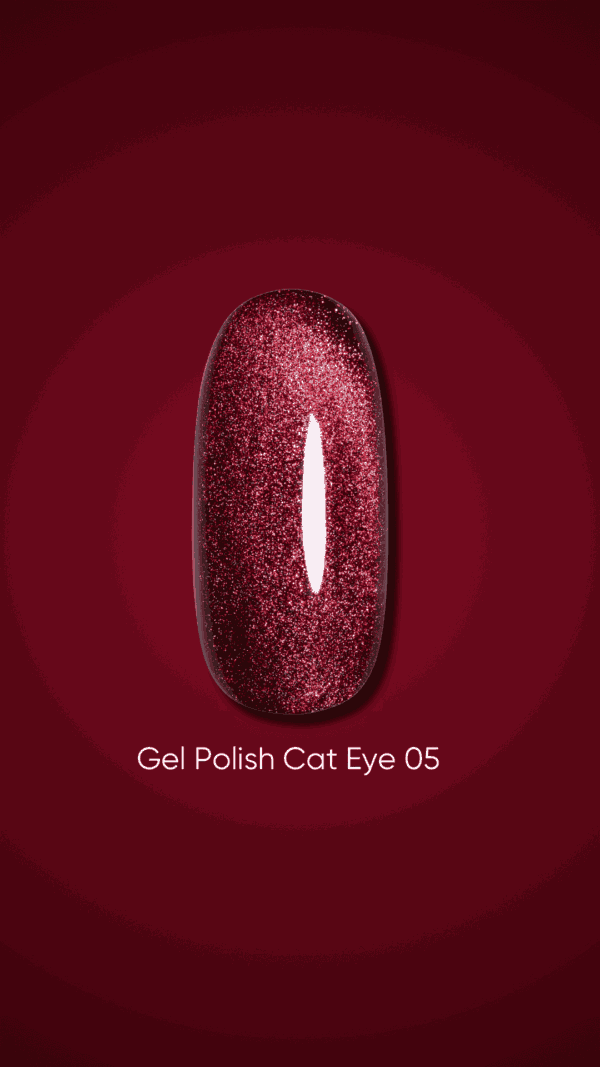 DARK Gel Polish Cat Eye #05