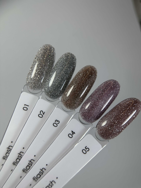 DARK Gel Polish Flash #01,02,03,04,05