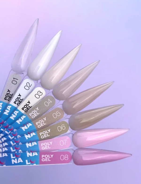 LUNAmoon Polygel #01,02,03,04,05,06,07,08