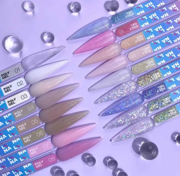 LUNAmoon Polygel #01,02,03,04,05,06,07,08,13,14,15,16,17