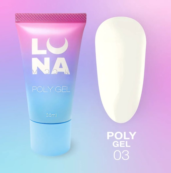 LUNAmoon Polygel for extensions Polygel #03