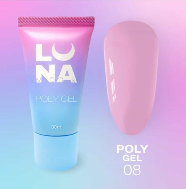 LUNAmoon Polygel for extensions Polygel #08