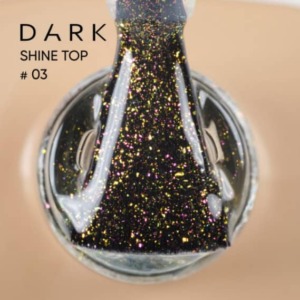 DARK Top for gel polish Shine Top #03