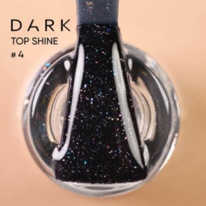 DARK Top for gel polish Shine Top #04