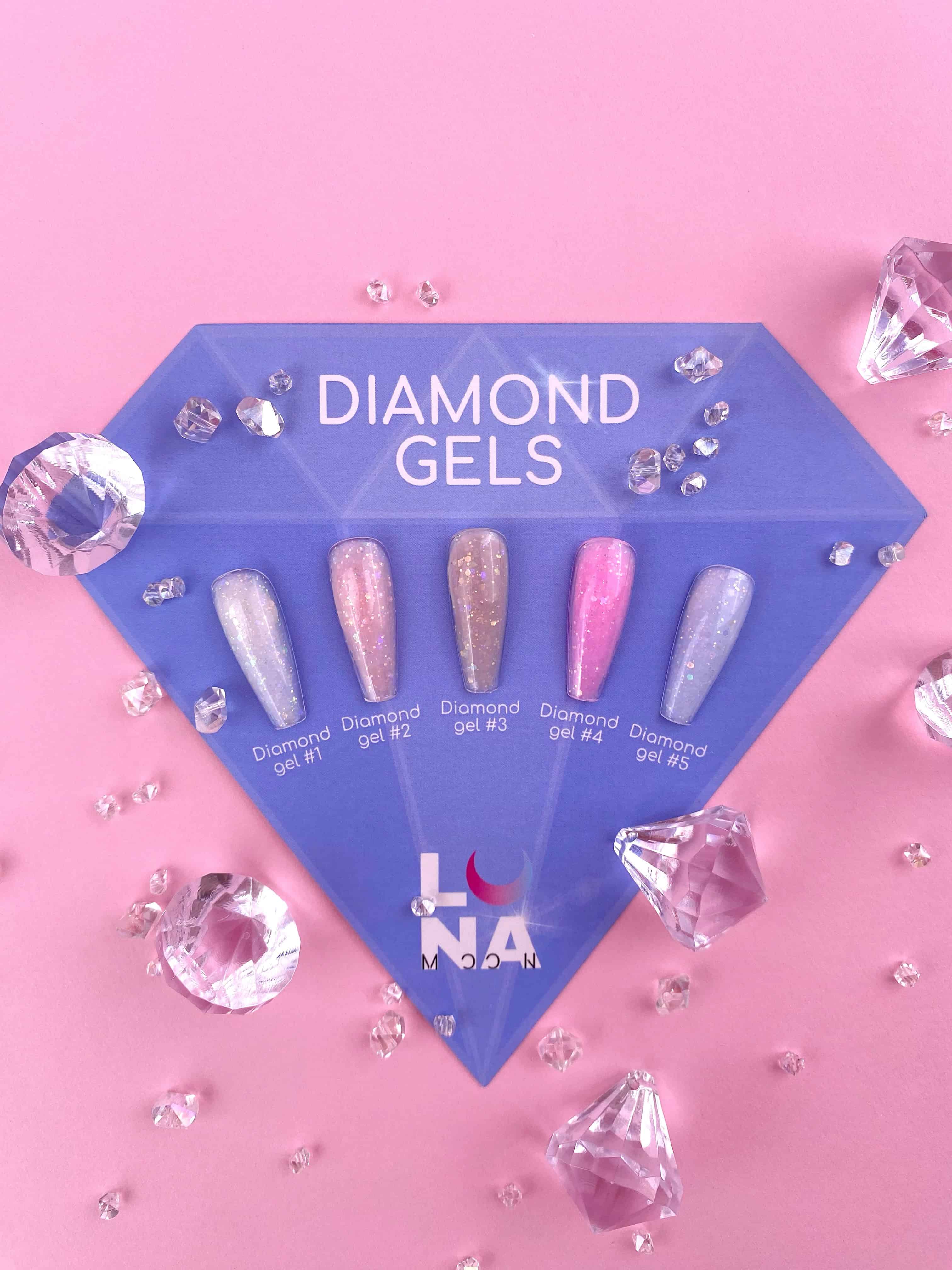 LUNAmoon Diamond Gel #01,02,03,04,05 LUNAmoon Diamond Gel #01,02,03,04,05