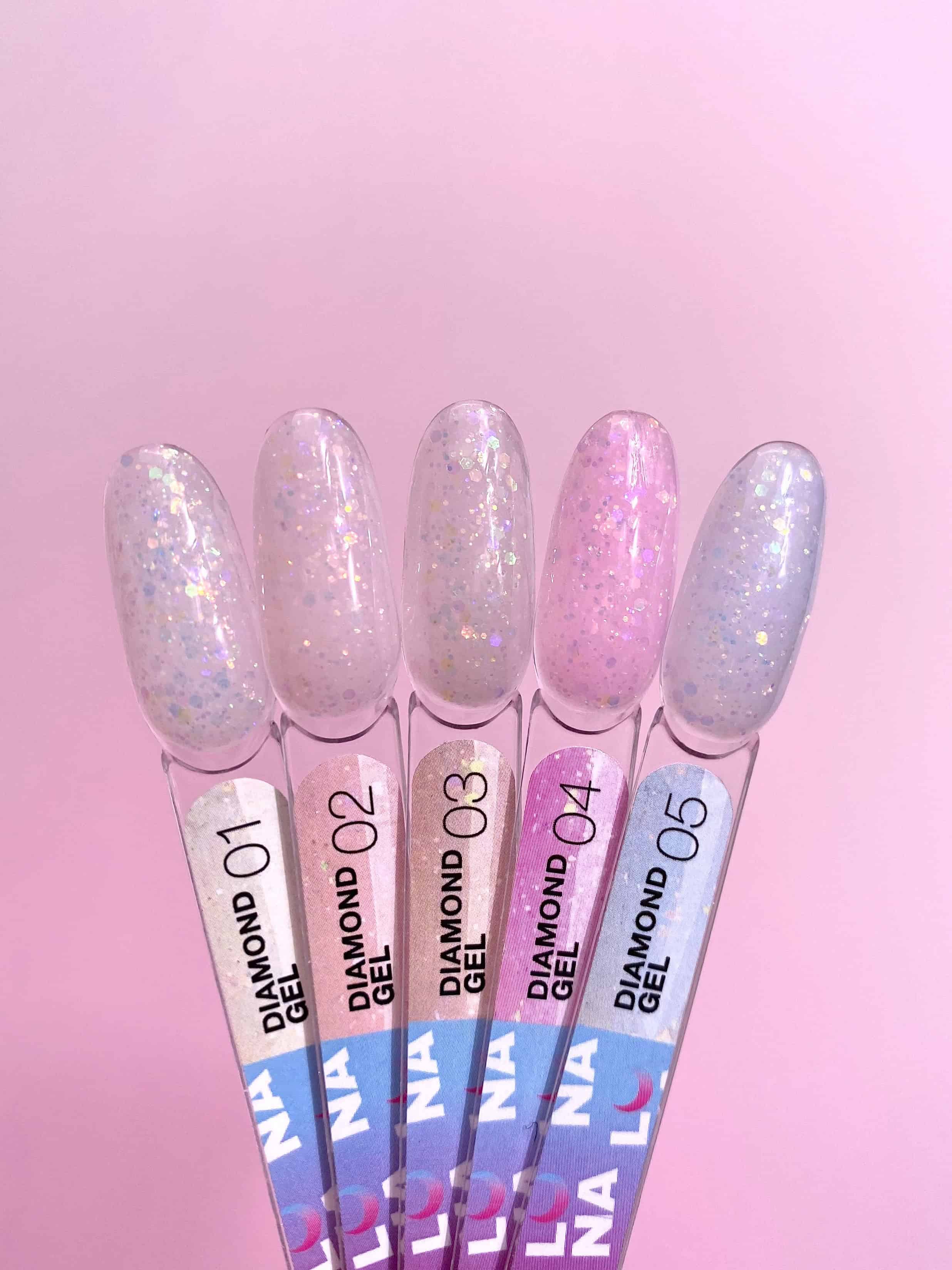 LUNAmoon Diamond Gel #01,02,03,04,05 LUNAmoon Diamond Gel #01,02,03,04,05