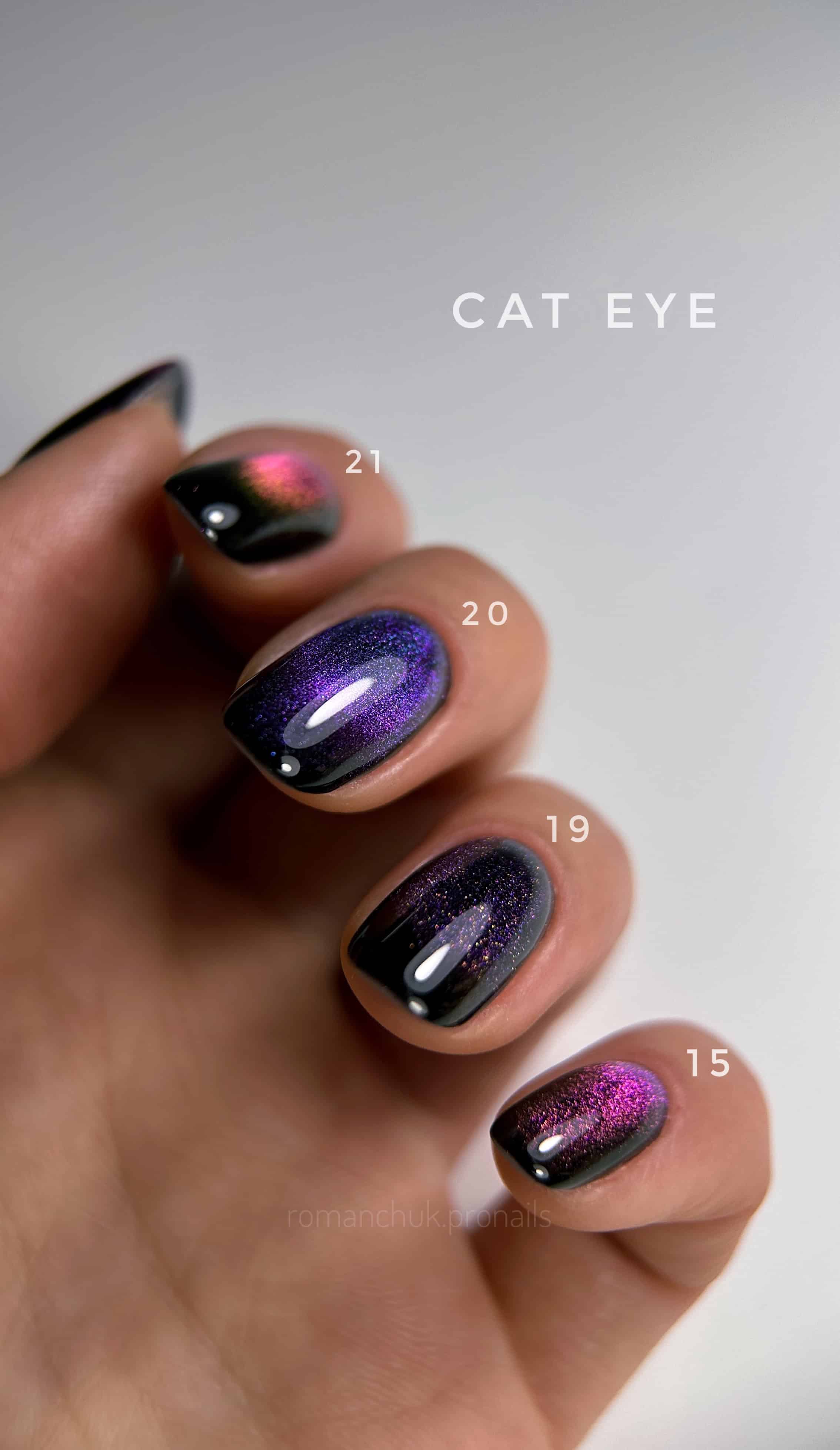 DARK Gel Polish Cat Eye #15 DARK Gel Polish Cat Eye #15