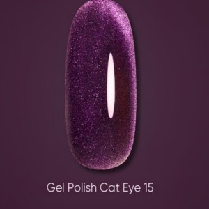 DARK Gel Polish Cat Eye #15