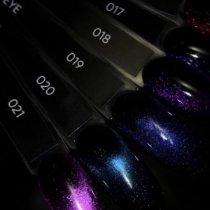 DARK Gel Polish Cat Eye #18,19,20,21