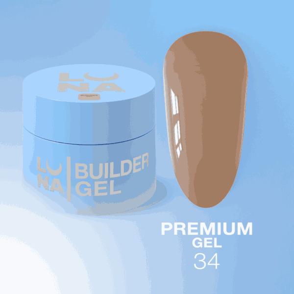 LUNAmoon Premium Builder Gel #34